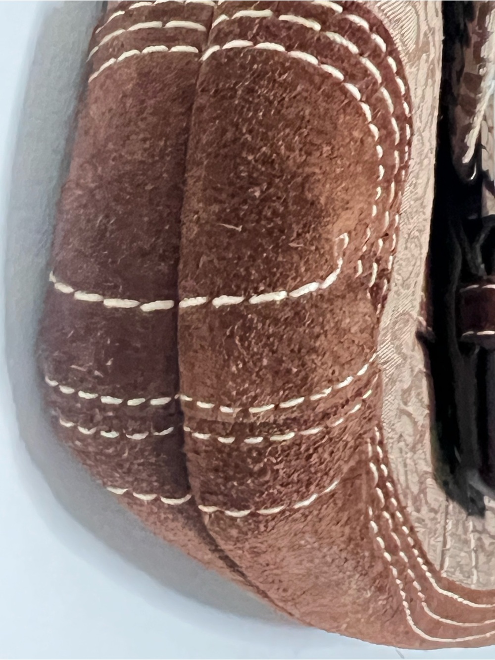 Coach Auth Vintage Y2K SoHo Brown Suede - Picture 4 of 10